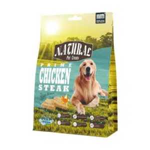 Nunavuto Natural Pet Treats - 烘焙肉扒 100g [雞肉][犬用]