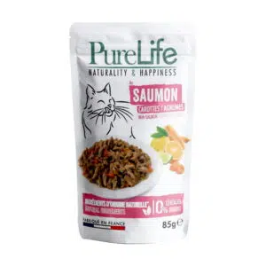 Pro Nutrition Pure Life系列 - 法式貓濕包 85g [三文魚胡蘿蔔柑橘-SAUMON]