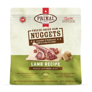 Primal Nuggets - 脫水凍乾肉餅狗糧 [羊肉配方]