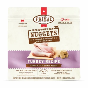 Primal Nuggets – 脫水凍乾磚貓糧 14oz [火雞配方]