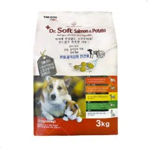 Dr.Soft – 功能性系列 – 全犬軟粒糧 3kg [三文魚][皮毛護理]
