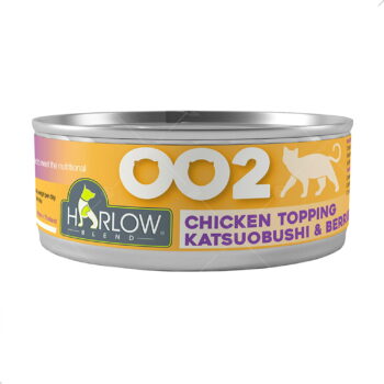 Harlow Blend 楓葉 00貓系列 - 雞肉鰹魚配莓果貓罐頭 80g [尿道消炎功能][002]