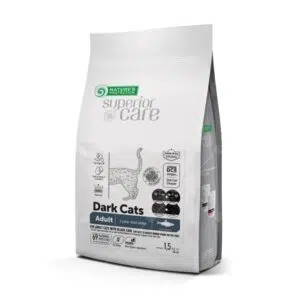 Nature’s Protection 保然 - Dark Cats 去淚痕美毛成貓糧 1.5kg [深毛貓-鯡魚]