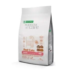 Nature’s Protection 保然 - Red Cats 去淚痕美毛成貓糧 1.5kg [橘毛貓-鯡魚]