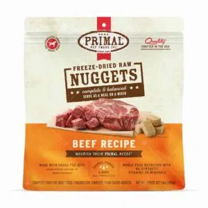 Primal Nuggets - 脫水凍乾肉餅狗糧 14oz [牛肉配方]