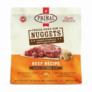 Primal Nuggets - 脫水凍乾肉餅狗糧 14oz [牛肉配方]