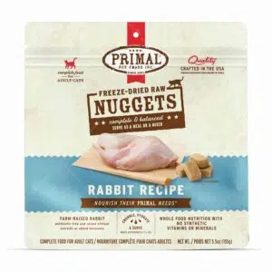 Primal Nuggets – 脫水凍乾磚貓糧 14oz [兔肉配方]