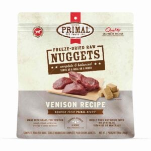 Primal Nuggets - 脫水凍乾肉餅狗糧 14oz [鹿肉配方]