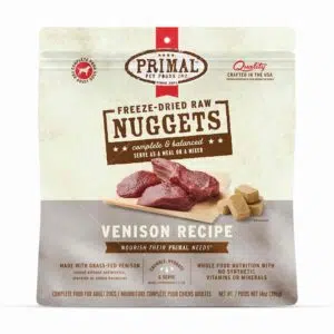 Primal Nuggets - 脫水凍乾肉餅狗糧 14oz [鹿肉配方]