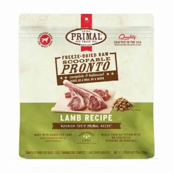 Primal Pronto - 脫水凍乾肉粒狗糧 16oz [羊肉配方]