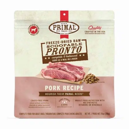 Primal Pronto - 脫水凍乾肉粒狗糧 16oz [豚肉配方]