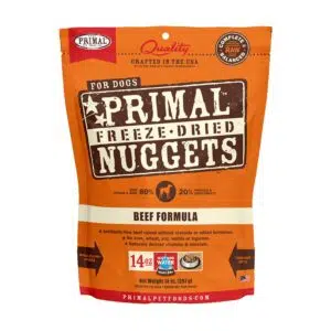 Primal Nuggets - 脫水凍乾肉餅狗糧 14oz [牛肉配方]