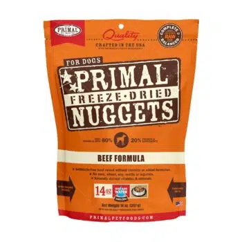 Primal Nuggets - 脫水凍乾肉餅狗糧 14oz [牛肉配方]