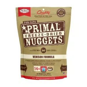 Primal Nuggets – 脫水凍乾磚貓糧 14oz [鹿肉配方]