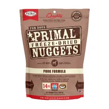 Primal Nuggets- 脫水凍乾肉餅狗糧 14oz [豚肉配方]