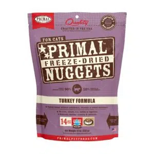Primal Nuggets – 脫水凍乾磚貓糧 14oz [火雞配方]
