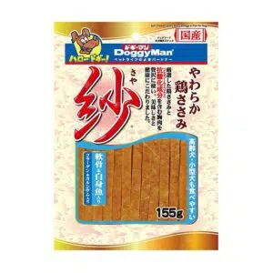 DoggyMan 紗 – 軟骨白身魚切條 155g [犬用]