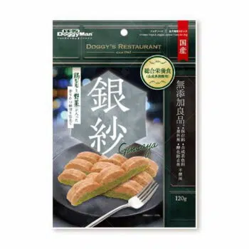 DoggyMan 銀紗 – 雞腿肉蔬菜厚切片 120g [総合栄養食][犬用]