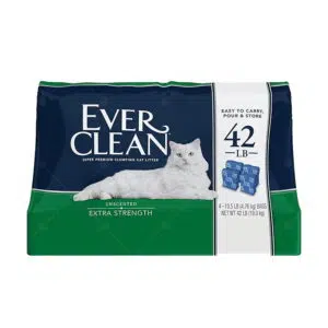 Ever Clean 愛牠潔 - 特強持久鎖水配方貓砂 42lb [無香][綠-密實拉鏈袋]