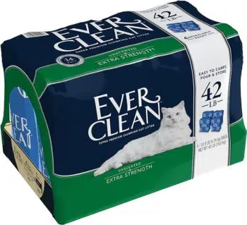 Ever Clean 愛牠潔 - 特強持久鎖水配方貓砂 42lb [無香][綠-密實拉鏈袋]