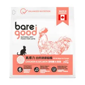 Bare Good 真原力 - 自然健康貓鮮糧 250g [放牧雞配三文魚]
