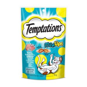 Temptations - Mix Ups 三重奏 吞拿魚三文魚配蝦夾心酥貓小食 75g