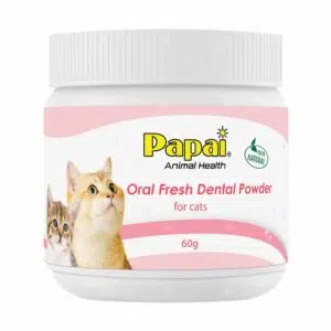 Papai - 天然海藻深層潔牙粉 60g [三文魚味][貓用]