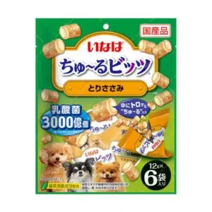 Inaba - 流心粒粒狗零食 [雞肉・乳酸菌] [12g x 6入] [DC-321]