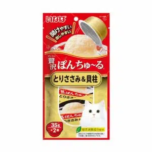 CIAO 果凍杯 - [雞肉瑤柱] 35g x 2個 [貓零食][TCS-46]