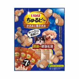 Inaba - 流心粒粒狗零食 [烤雞肉] [關節健康配方] [10g x 7入] [QDS-182]