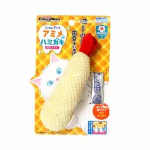 CattyMan - 貓貓潔齒織網玩具 [炸蝦][附有貓草粉末]