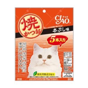 CIAO – 燒鏗魚柳 [貓零食] 5本入 [YK-52]