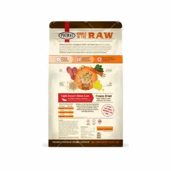 Primal - Kibble In The Raw 凍乾生肉狗糧 [牛肉配方][成犬] - 圖片 2