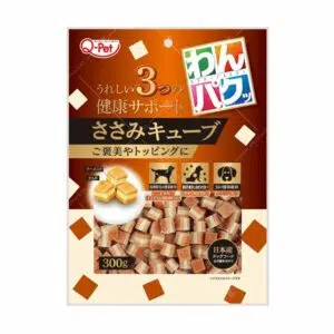 九洲 - WanPaku 芝士夾心雞肉小方塊 300g [犬用]