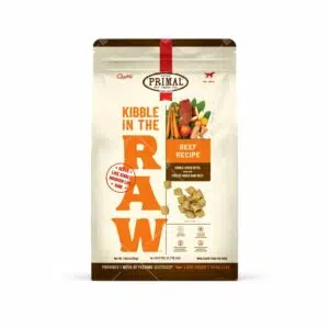 Primal - Kibble In The Raw 凍乾生肉狗糧 [牛肉配方][全犬]
