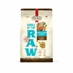 Primal - Kibble In The Raw 凍乾生肉狗糧 [魚、豬肉配方][全犬]