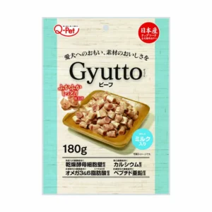 Gyutto - 牛奶牛肉粒 180g [狗零食]