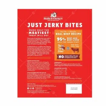 Stella & Chewy’s - Just Jerky Bites Real Beef Recipe 肉乾小食 6oz [牛肉、牛肝][犬] - Image 2