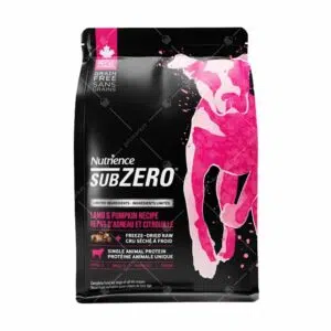 Nutrience Sub Zero - 單一蛋白乾糧+脫水肉粒系列 [羊肉、南瓜配方][全犬]