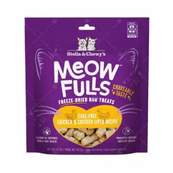 Stella & Chewy's - MEOWFULLS Chicken & Chicken Liver Cat Treats 喵呼貓小食 [雞肉、雞肝] 42.5g