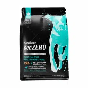 Nutrience Sub Zero - 單一蛋白乾糧+脫水肉粒系列 [鴨肉、梨配方][全犬]