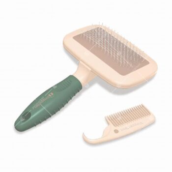 DoggyMan - 寵物美容室 方形不銹鋼軟針梳 S [BS-06][貓犬用] - Image 2