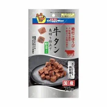 DoggyMan - 蔬菜牛舌方塊粒 [70g]