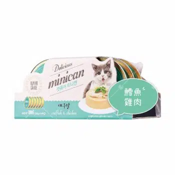 Cat Pure - Minican 無穀物迷你慕斯罐 [鱈魚、雞肉] [貓用] 180g (30g x 6P)