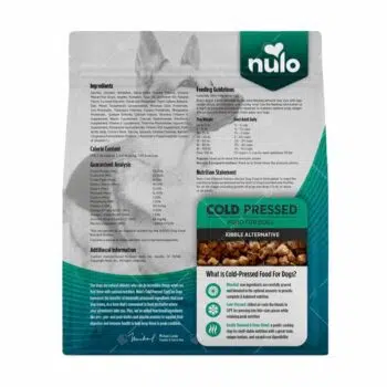 NULO - Cold Pressed 冷壓柔蒸狗糧 [三文魚、雞肉、白魚] [成犬、幼犬] 2.2lbs - Image 2