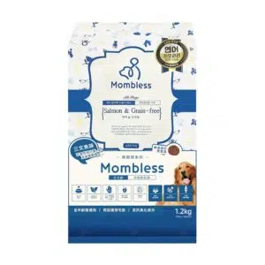 Mombless 媽寶 - 無穀物三文魚軟粒狗糧 (關節配方)
