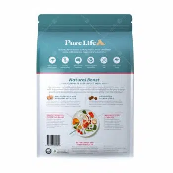 Pure Life 純粹生活 - 單一蛋白幼犬糧 [塔斯曼尼亞三文魚 - 含凍乾三文魚肉] - Image 2