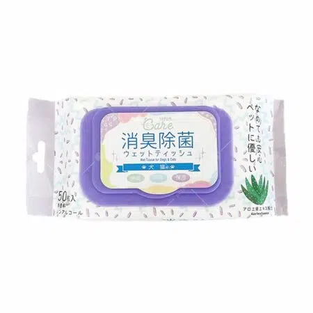 MBPL Care - 寵物消臭除菌濕紙巾 [50片] [貓犬用]