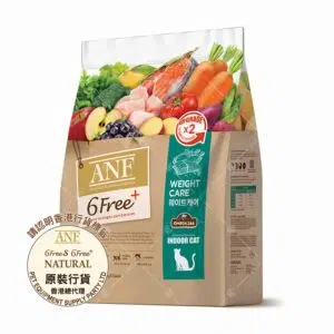 ANF - 6Free+ Indoor Weight Care 體重控制室內配方 [協助減重消脂][深藍][成貓用]