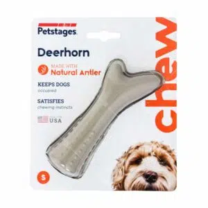 Petstages Deerhorn - 鹿角咀嚼潔牙玩具 S [No.668][犬用]